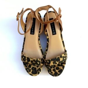 Steven by Steve Madden Leopard Espadrille Platform